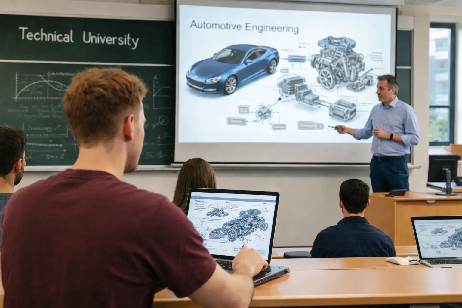 Авто специалности в Технически Университет