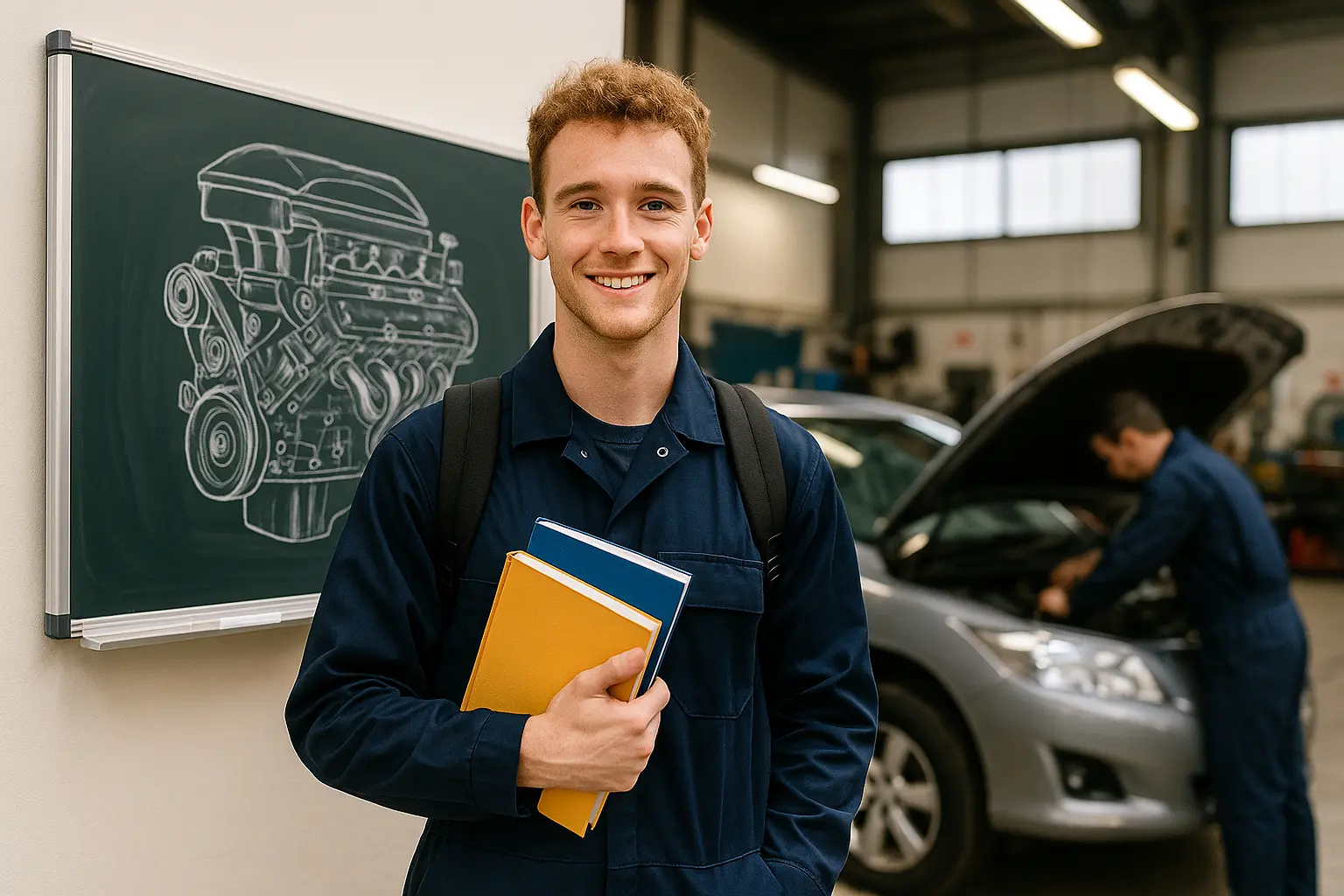Средно професионално образование за автомонтьори